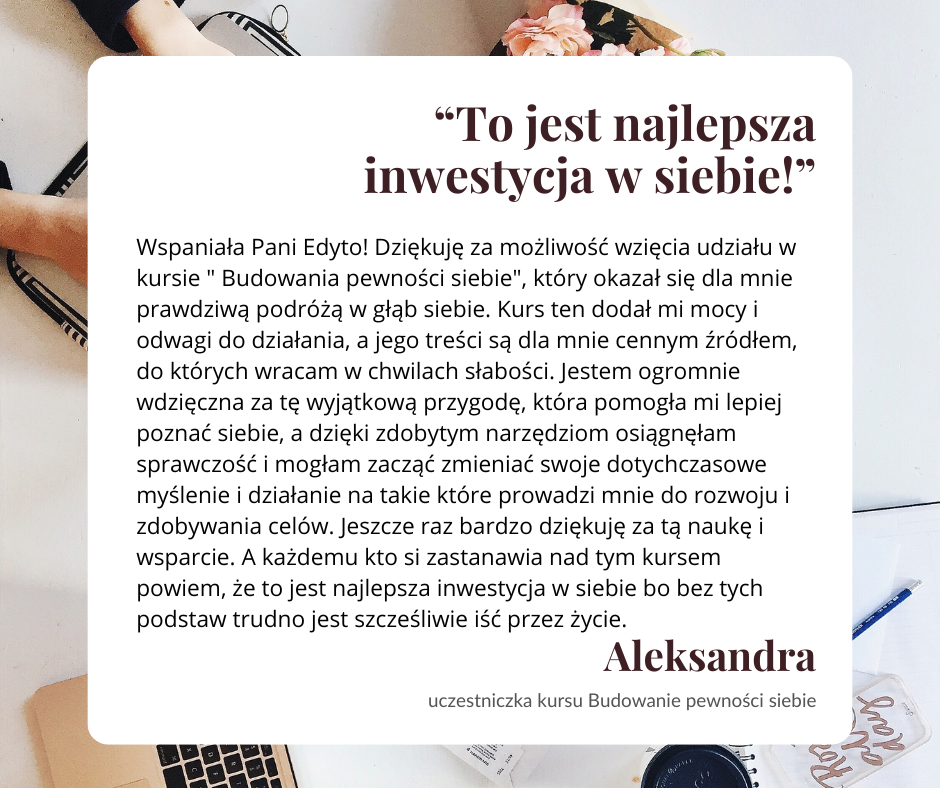 Budowanie pewności siebie - obrazek 2