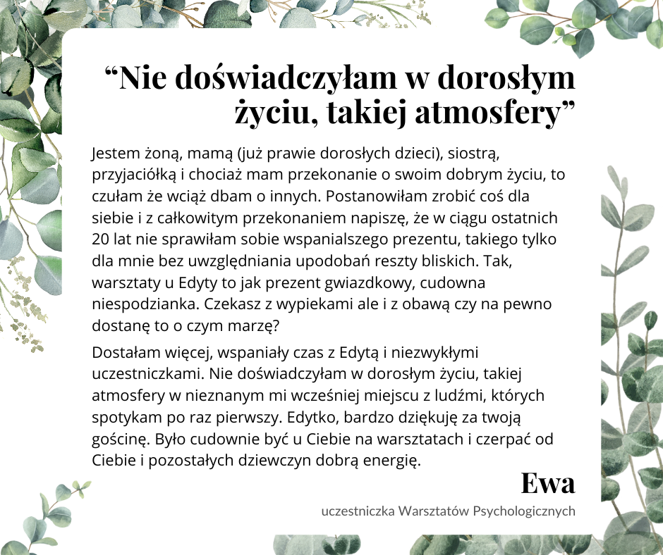 Warsztaty Psychologiczne „Obfitość” | 22-24 maja 2026 - obrazek 4