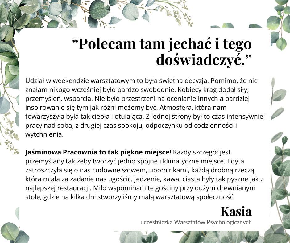 Warsztaty Psychologiczne „Obfitość” | 22-24 maja 2026 - obrazek 2