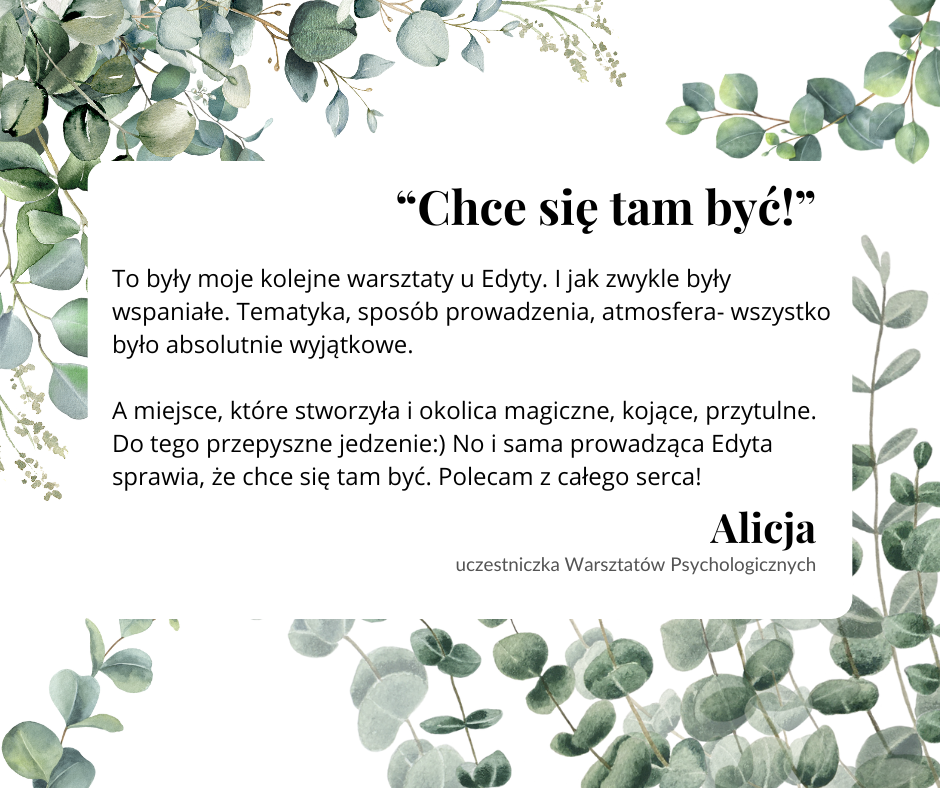 Warsztaty Psychologiczne „Obfitość” | 22-24 maja 2026 - obrazek 7