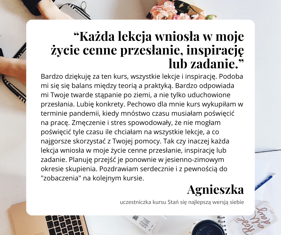 Stań się najlepszą wersją siebie - obrazek 4